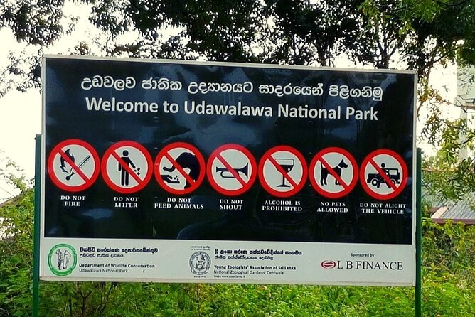 1 Day tour to Yala National Park or Udawalawe National Park - Comfort touches that make a long drive easier