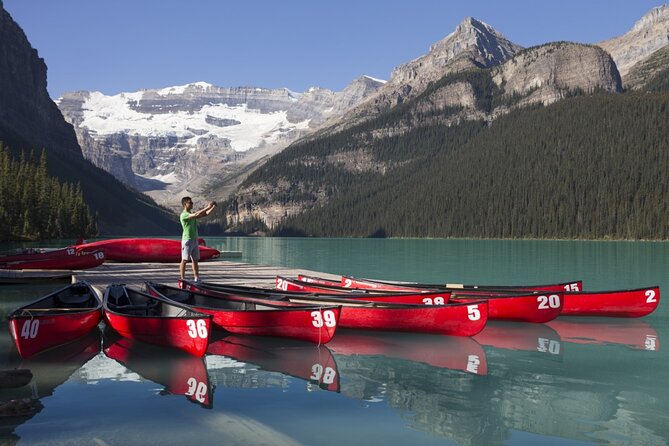 3-Day Canadian Rockies Tour: Yoho & Jasper National Park - Lake Louise and Moraine Lake: your camera gets a workout