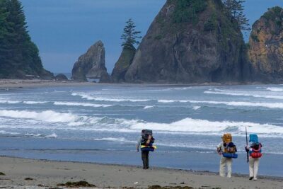 6-Day Backpacking Summer Camp Adventure in Olympic National Park - Day 2: Rialto Beach hike to Chilean Memorial (and that first real coastal day)