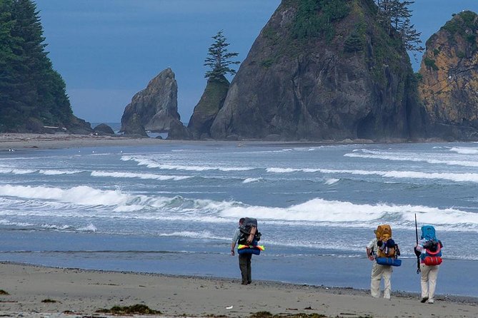 6-Day Backpacking Summer Camp Adventure in Olympic National Park - Day 2: Rialto Beach hike to Chilean Memorial (and that first real coastal day)