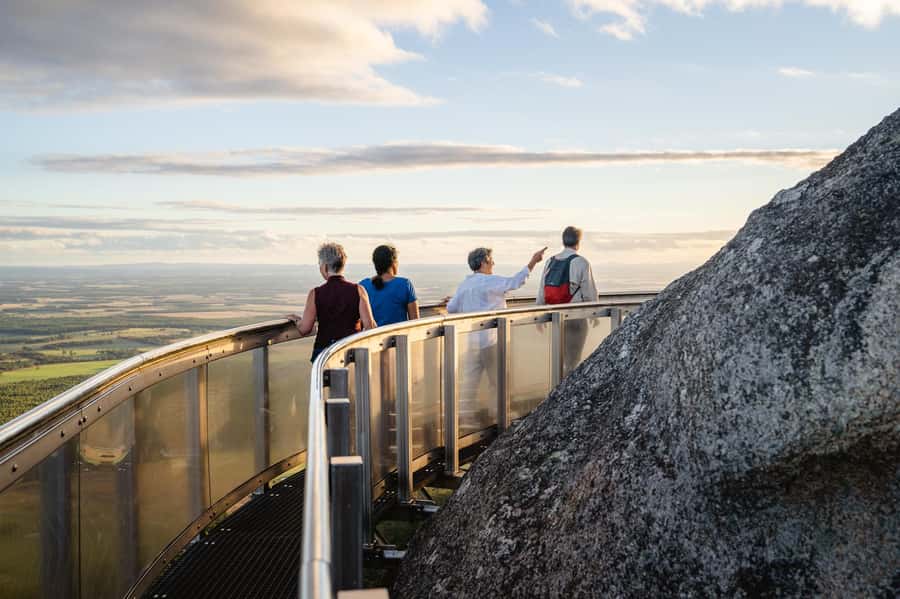 Albany: Guided Granite Skywalk in Porongurup National Park - Granite Skywalk: balancing boulders, treetop views, and clean-air relief
