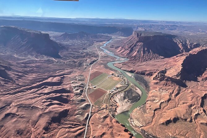 Arches National Park Airplane Tour - Getting ready at 94 W Aviation Way and using the headset