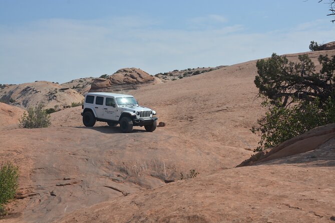 Arches National Park Back Country Adventure from Moab - Eye of the Whale and Balanced Rock from off-pavement angles