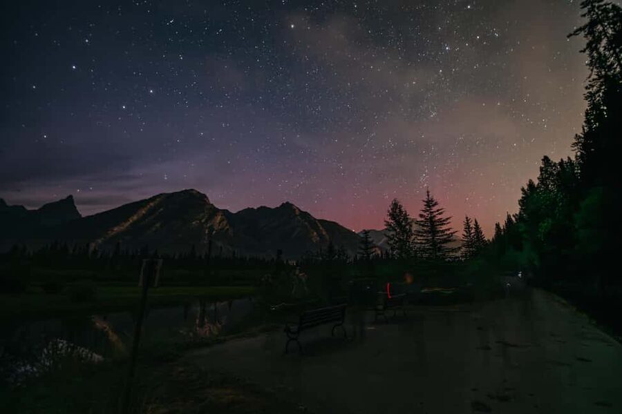 Banff: Guided Sunset and Stargazing Tour - The 5 km / 3.5 Mile Trail: Mostly Easy, Still Dark