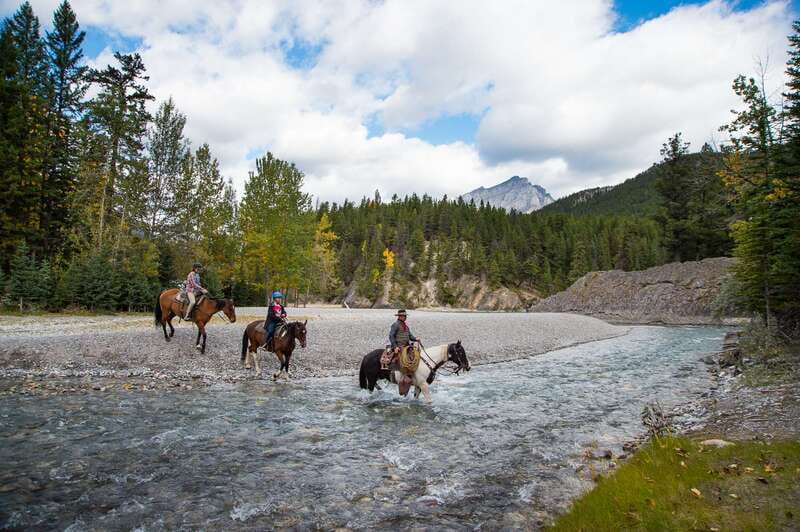 Banff National Park: 1-Hour Spray River Horseback Ride - Bow Falls and Fairmont Plus a River Crossing: The Best Value Combination