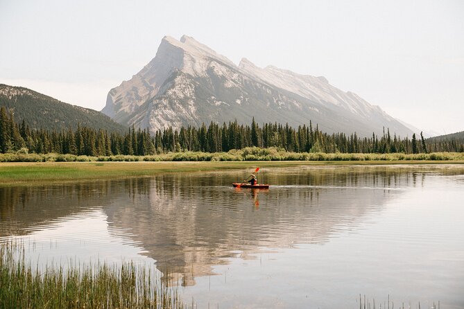 Banff National Park- Double Kayak Experience - Why a morning kayak works so well in Banff