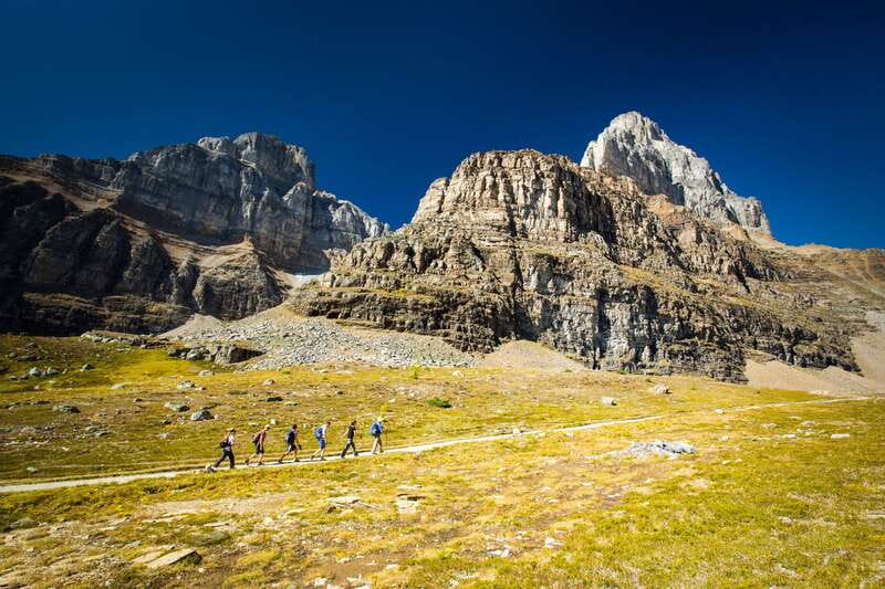 Banff National Park: Guided Signature Hikes with Lunch - Larch Valley from Moraine Lake: ten switchbacks, larch forest, and Sentinal Pass views