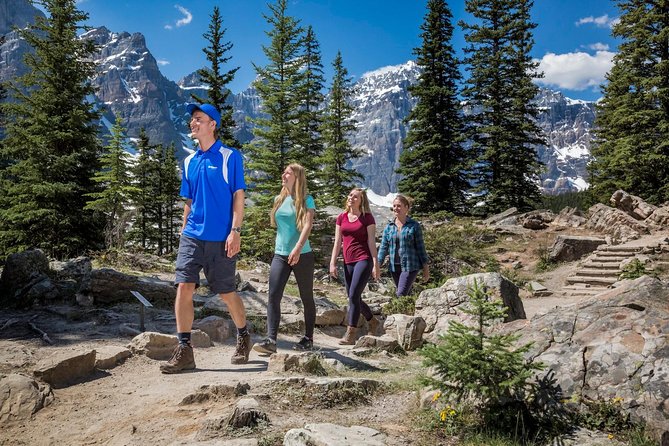 Banff National Park Tour with Lake Louise and Moraine Lake - Moraine Lake and the Valley of Ten Peaks viewpoint