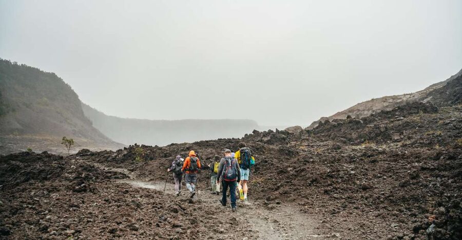 Big Island: Hawai'i Volcanoes National Park Guided Hike - Breakfast and Kilauea Iki: the solidified-lava view that makes it real