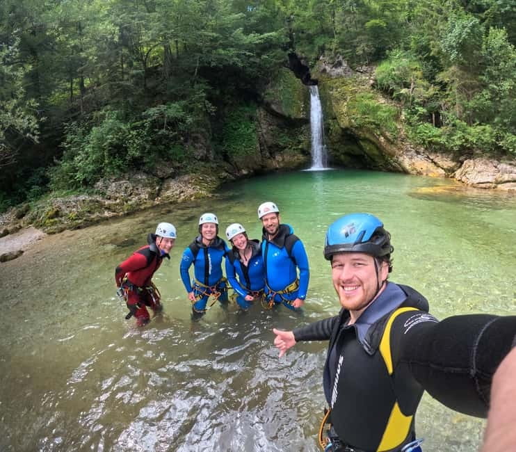 Bled: Triglav National Park Canyoning Adventure with Photos - Equipment pickup: what you get and what you still need