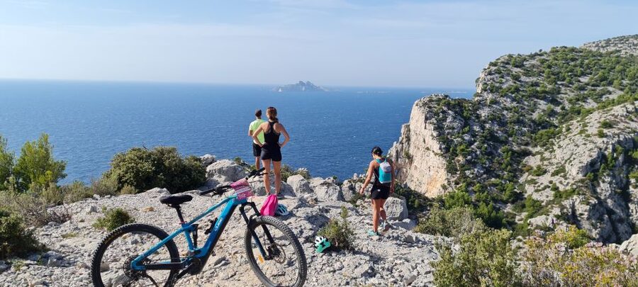 Calanques National Park: E-Mountain Bike with Virtual Guide - Cap Canaille: the big “look down and out” payoff