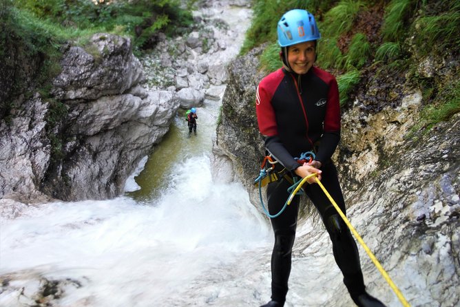 Canyoning In The Triglav National Park - Inside the canyon: jumps, rappels, and that 50-meter feature