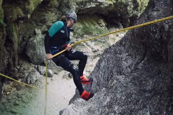 Canyoning In The Triglav National Park - Julian Alps scenery and the Parabola waterfall moments