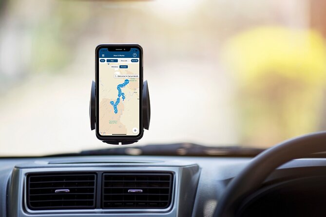 Canyonlands National Park Self-Guided Driving Audio Tour - How the app works: start, auto-play, and keep it offline
