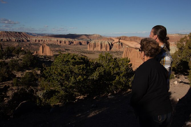 Capitol Reef National Park: Cathedral Valley off-road Jeep tour - The Entrada Formation and the Desert’s Signature Towers
