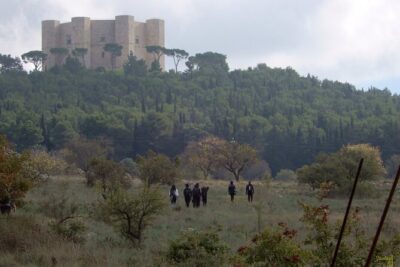 Castel del Monte: excursion in the Alta Murgia National Park - Alta Murgia National Park: long views over limestone country