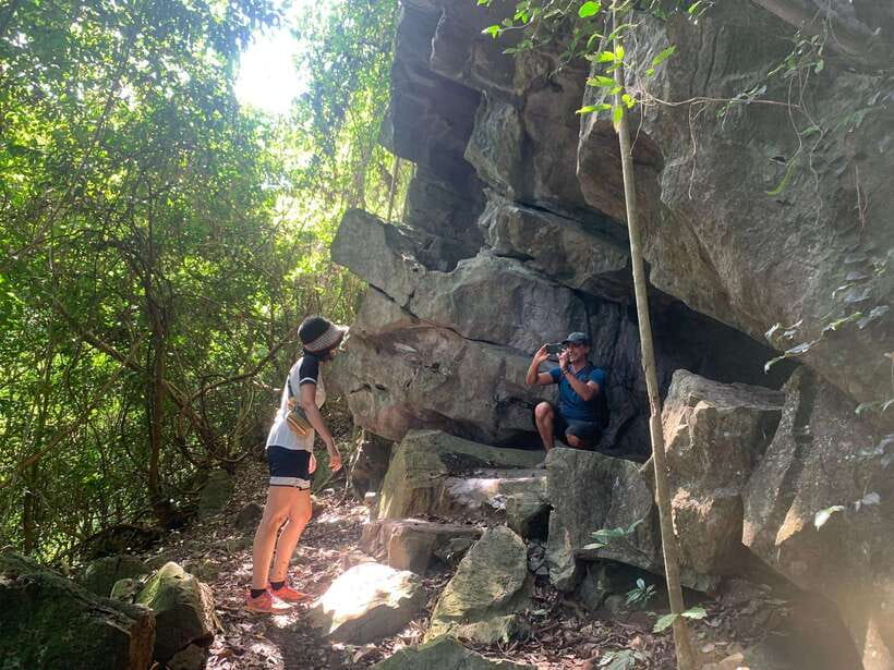 Cat Ba: National Park Day Trip with Cycling and Kayaking - Jungle trek: Ang Vat, May Bau, Ang Phay, then Frog Pond
