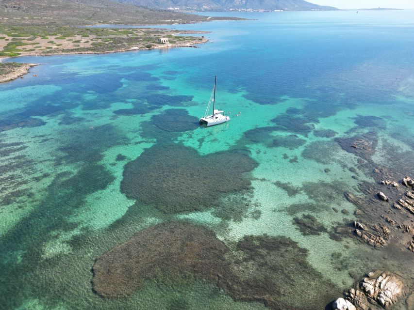 Catamaran tour Asinara island national park Buriana Charter - A AQUA Catamaran day in Asinara: the small-group feel
