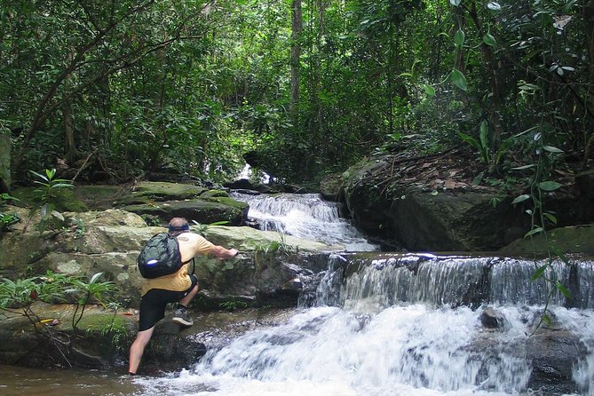Chiang mai Hike & Downhill Bike Adventure –Suthep National Park - Stop 2, Mon Da Than Waterfall: the jungle climb that sets the tone