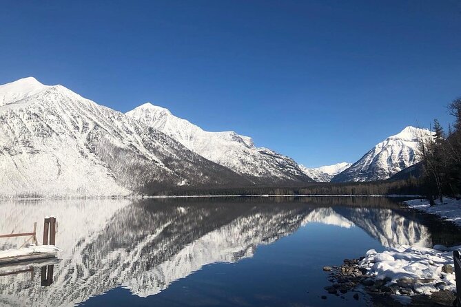 Combo: Scenic Drive & 2hr Snowshoeing Tour in Glacier National Park - Hungry Horse Reservoir: the dam walk and peak views that stop you in your tracks
