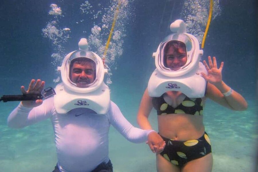 Cozumel: Sea Trek Adventure at Chankanaab National Park - Your 2 hours on Cozumel time: from check-in to reef steps