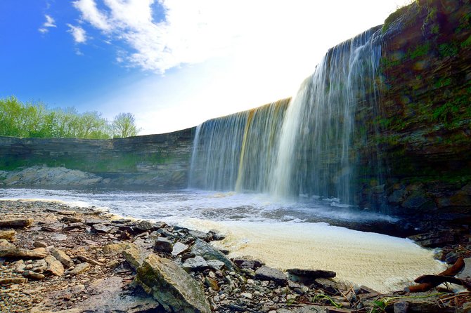 Day Trip to Lahemaa National Park - Stop 1: Jagala Waterfall, Estonia’s 8-meter limestone-cliff drop
