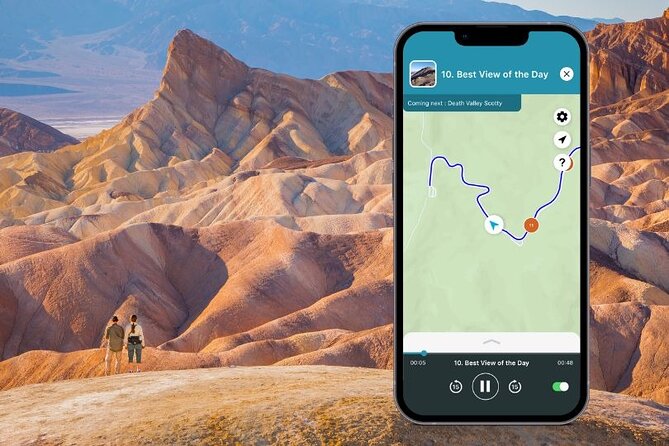 Death Valley National Park Self-Guided Audio Tour - How the Shaka Guide audio tour works (offline, GPS, and your pacing)
