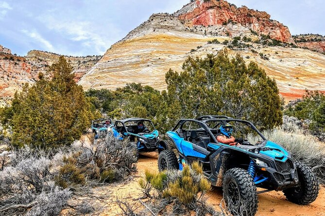 Diana's Throne UTV Adventure Near Zion National Park - Helmets with microphone and speakers: the guided off-road trick