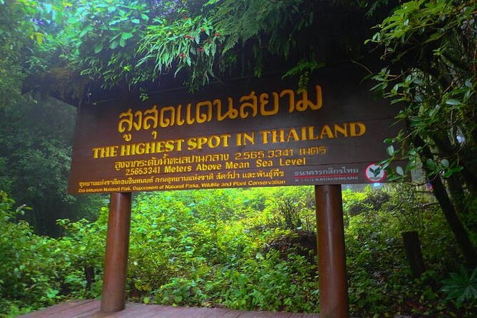Doi Inthanon National Park with Nature Trail Trekking 1-Day Tour - The Summit Walk: Reaching Thailand’s Highest Point Area