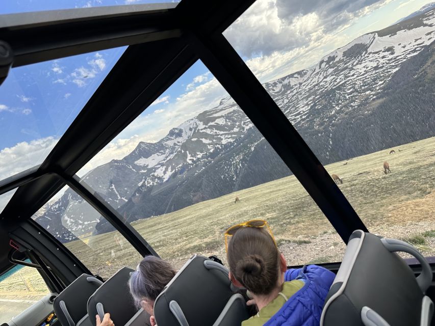Estes Park: Rocky Mountain National Park Glass-Top Bus Tour - Route flexibility: what happens when roads don’t cooperate