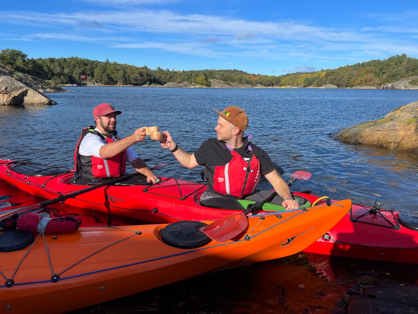Færvik: Raet National Park Sea Kayaking Trip - Gjessøya: the short pass that gives you momentum