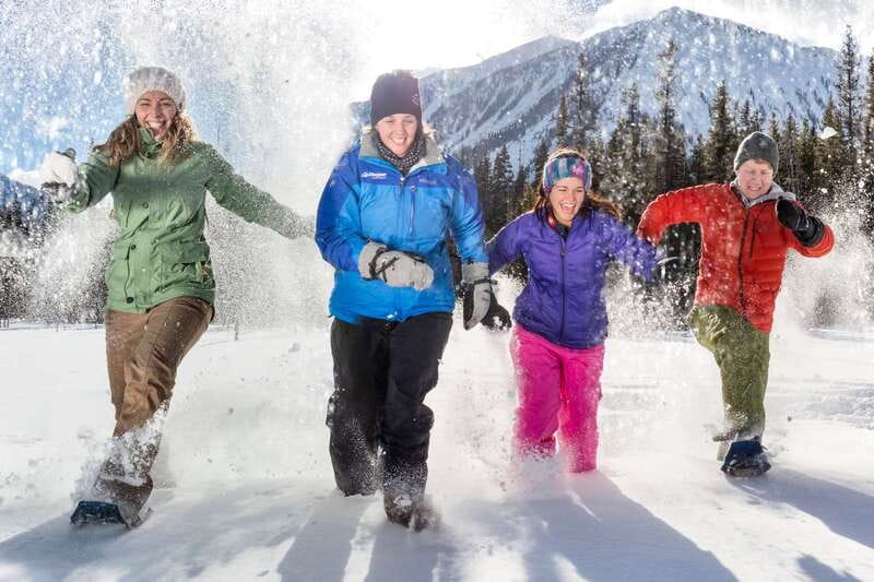 From Banff: Snowshoeing Tour in Kootenay National Park - On the trail: a beginner-friendly 3 km walk with real winter payoff
