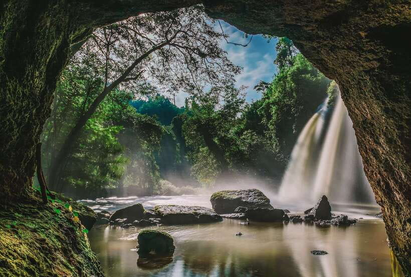 From Bangkok: Khao Yai National Park Small-Group Day Trip - Haew Narok Waterfall: three tiers, the park’s tallest cascade, and the short trek