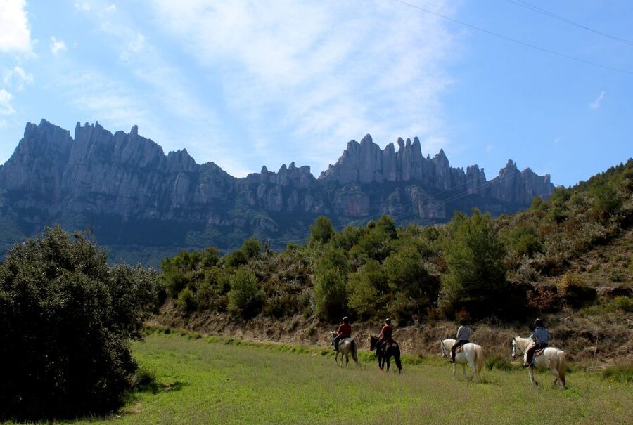 From Barcelona: Horseback Tour in Montserrat National Park - Horseback Through Montserrat National Park: The Walk, the Views, and the Route