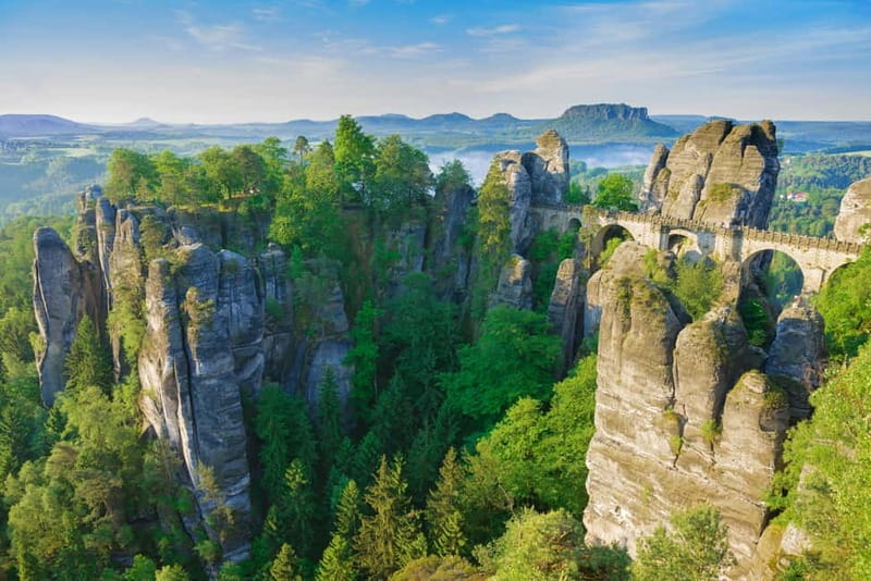 From Dresden: Saxon Switzerland National Park Full-Day Trip - The double-decker coach ride: timing, commentary, and comfort