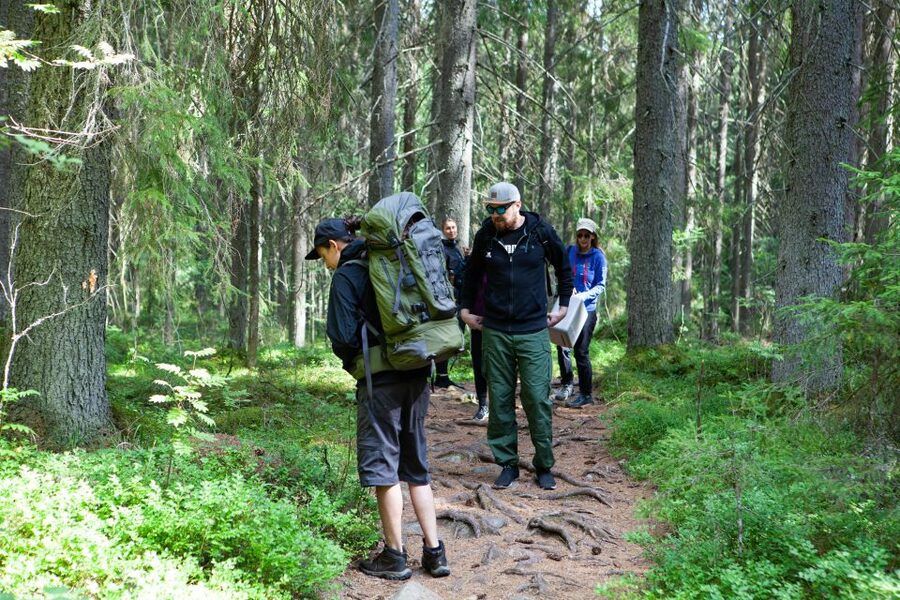 From Helsinki: Mushroom Hunting Tour in a National Park - When you find mushrooms: baskets, photos, and hands-on moments