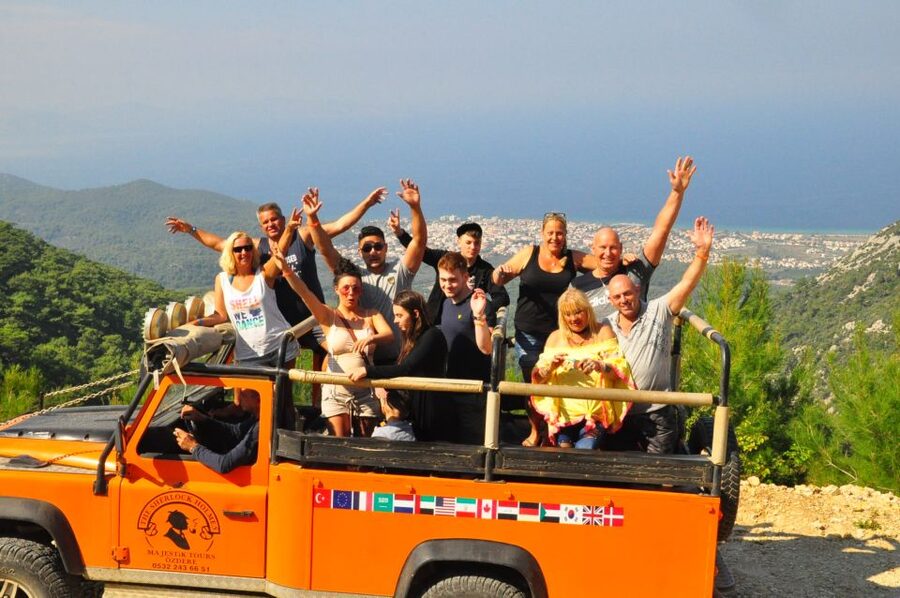 From Kusadasi: Full-Day National Park Jeep Tour with Lunch - Waterfall Terrain and the Samos-Greece Perspective
