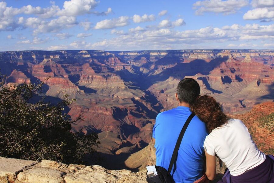 From Las Vegas: Grand Canyon National Park Day Tour by Bus - Stop 1 at the Rim: Mather Point for Classic Grand Canyon Framing