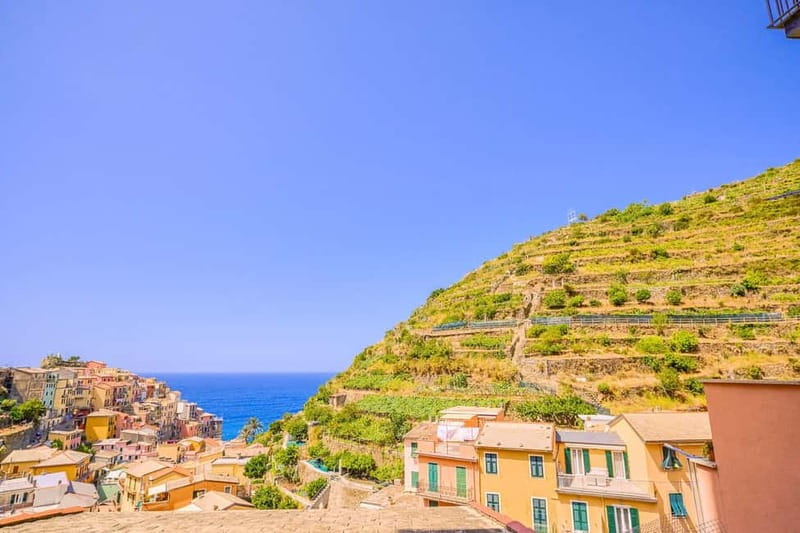 From Milan:Cinque Terre National Park with Limoncino Tasting - Riomaggiore: Clifftop Streets and Harbor Views