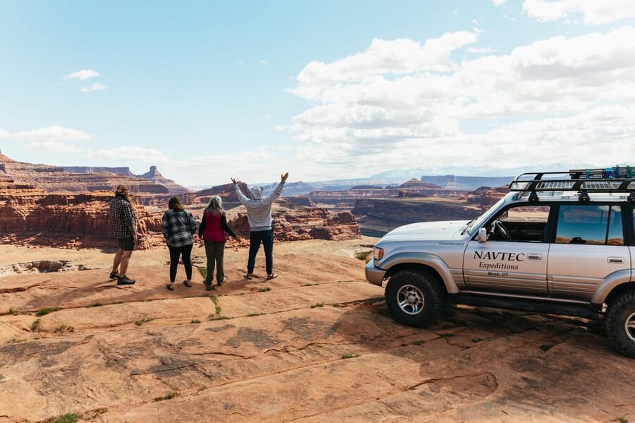 From Moab: Sky District Canyonlands National Park 4x4 Tour - Fossil Point and Musselman Arch: quick hits that make sense