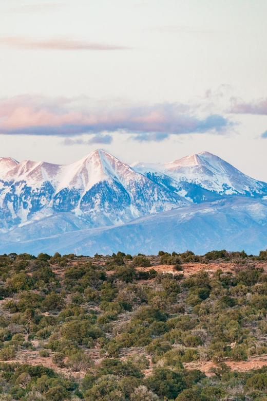 From Moab: Sky District Canyonlands National Park 4x4 Tour - White Rim trail section and Shafer Trail switchbacks