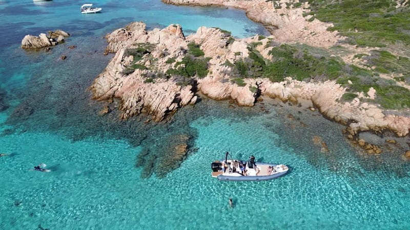 From Palau: Maddalena National Park Boat tour - The small-group difference: less crowd stress, more time on the good stuff