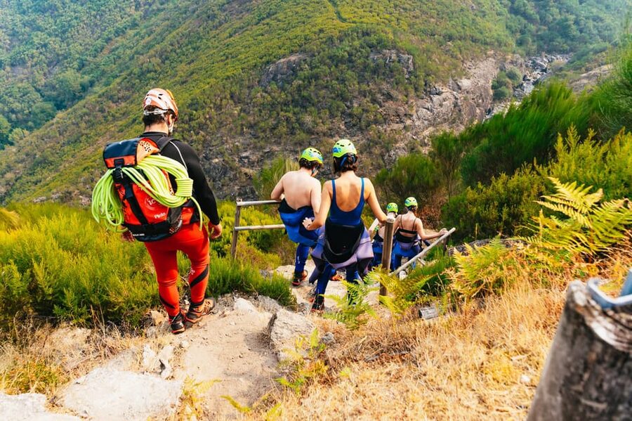 From Porto: Gerês National Park Canyoning Trip - Your canyon route: slides, pools, chutes, and river navigation