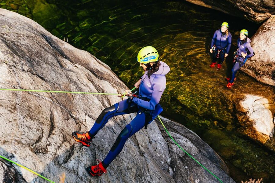 From Porto: Gerês National Park Canyoning Trip - Zip lines, abseiling, and rock jumps: how the thrills are structured
