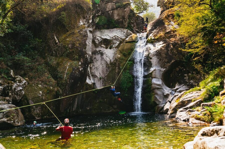 From Porto: Gerês National Park Canyoning Trip - The Porto pickup and the van ride into the wild