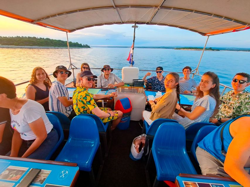 From Pula: Island Stop and National Park Day Cruise - Sveti Jerolim Island: snorkeling first, then beach time and wildlife