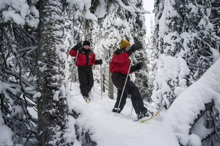 From Ruka: Snowshoeing in Oulanka National Park - Myllykoski old mill: history right beside the roar