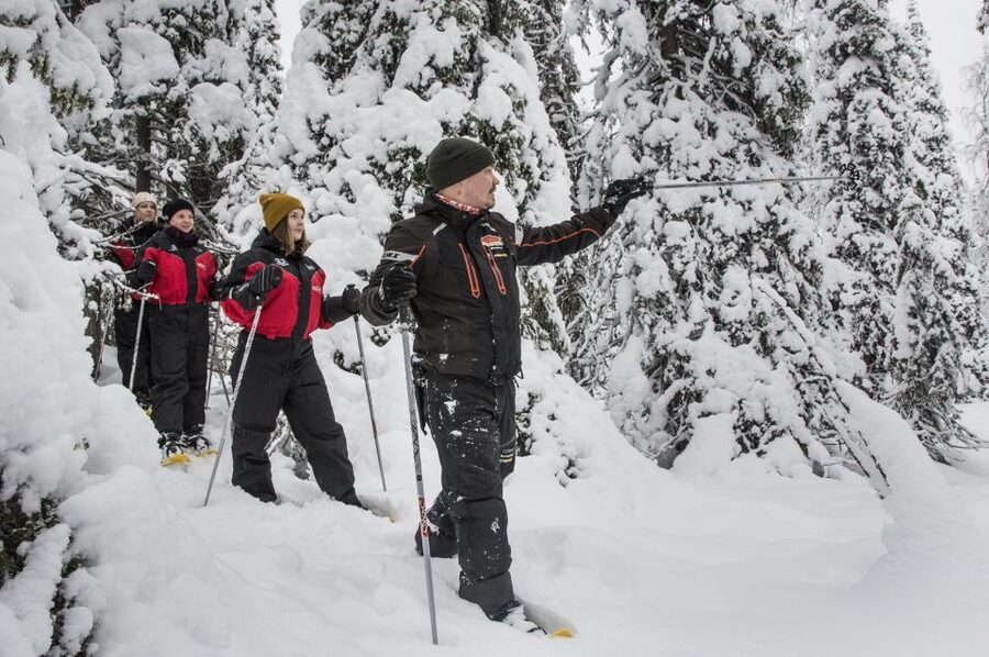 From Ruka: Snowshoeing in Oulanka National Park - Guides and pacing: what to expect from Ninka, Mika, Venla, and more