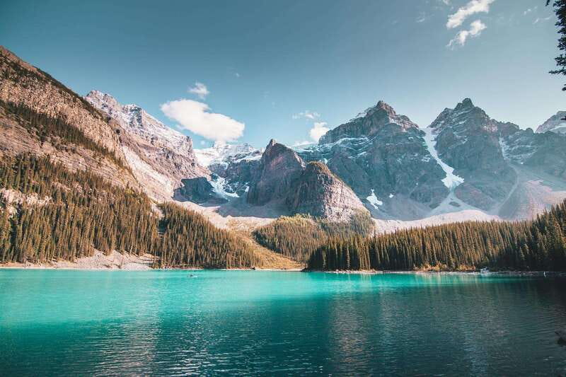 From Vancouver:4-Day Columbia Icefield & Banff National Park - Day 2: Glacier and Yoho Drives, Then the Columbia Icefield’s Ice Explorer Day