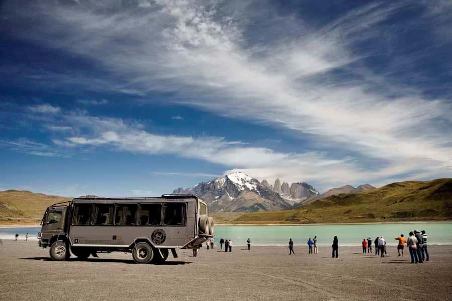 Full-day excursion to Torres del Paine National Park - A Border-Heavy Start: Pickup, Cancha Carrera, and the 540 km grind